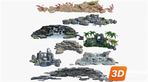 Rockery Skp Files